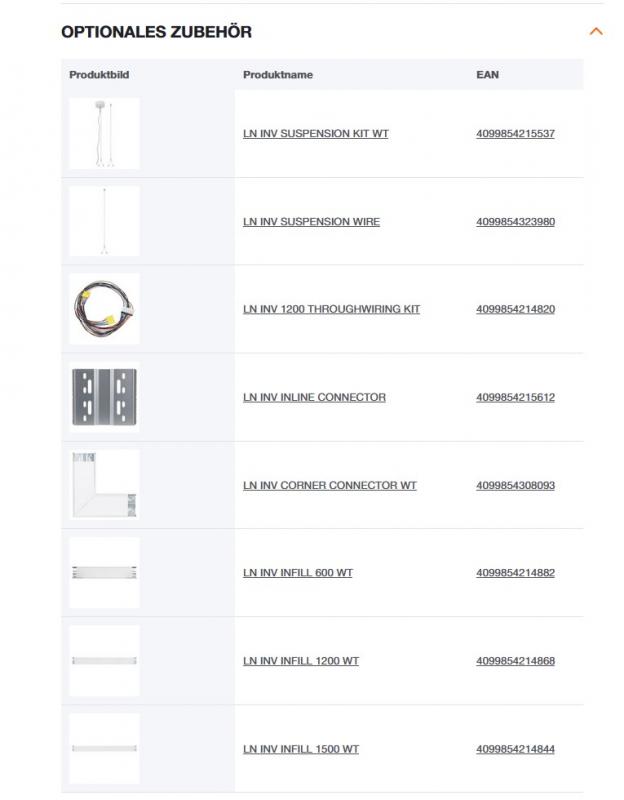 LINEAR INDIVILED DIRECT 1200 DALI SENSOR LN INV D 1200 P 40W 930 DAVR SN WT
