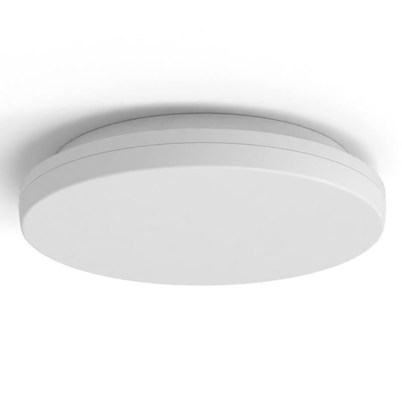 LEDVANCE Surface LED Decken- und Wandleuchte SF FLAT RD SEN 500 P 27W CPS Bewegungsmelder IP54 -  umschaltbare Farbtemperatur