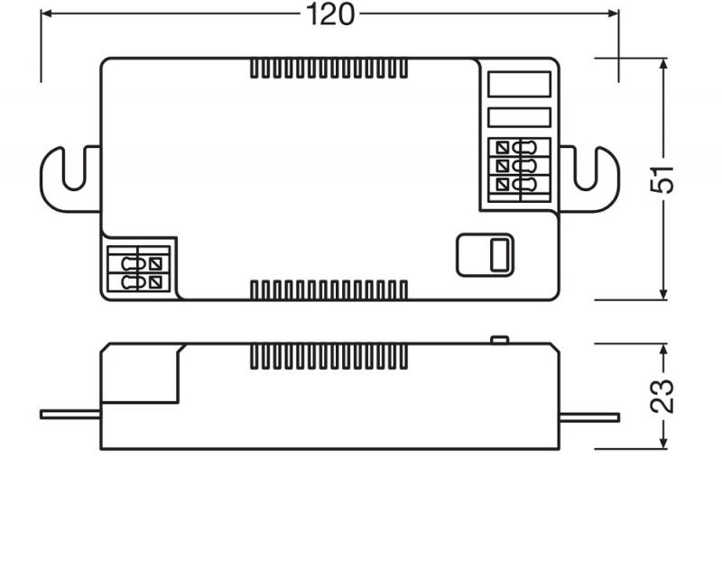 Ledvance SURFACE FLAT DRIVER -  DR DS SENS-P- 19/220-240/450 SF FL