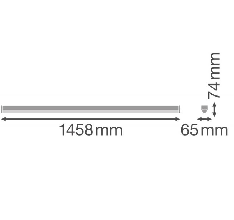 150cm LEDVANCE LED Lichtleiste LINEAR ULTRA OUTPUT48W 3000 K / 4000 K
