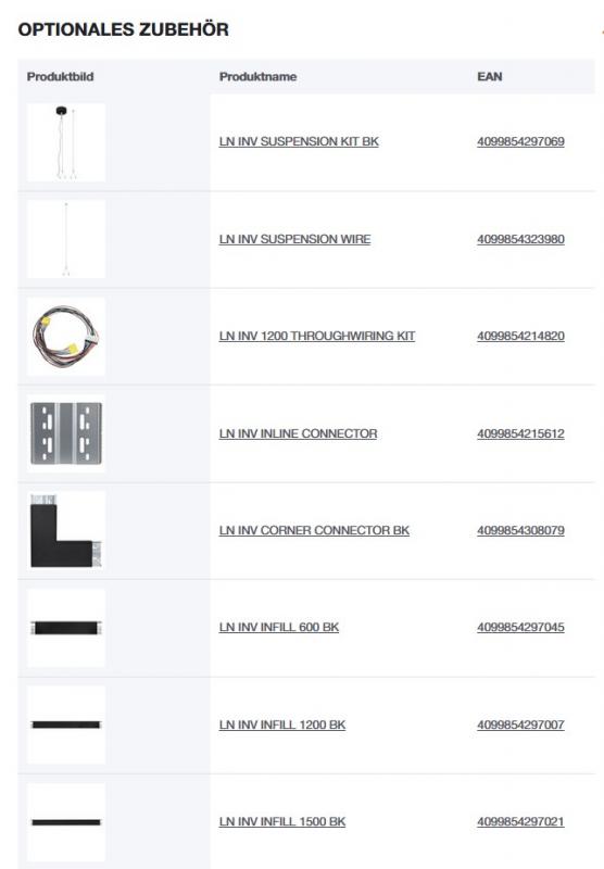 LINEAR INDIVILED DIRECT 1500 PS LN INV D 1500 P 52W 930 PS BK