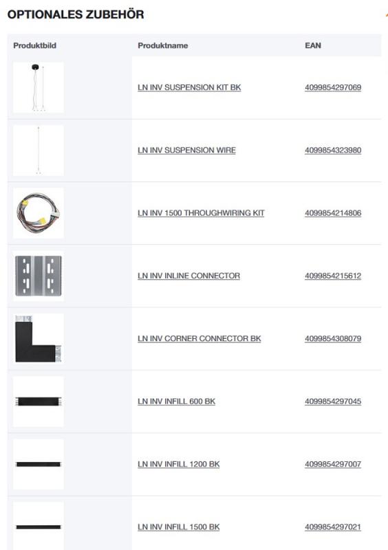 LINEAR INDIVILED DIRECT 1500 DALI LN INV D 1500 P 52W 940 DAVR BK