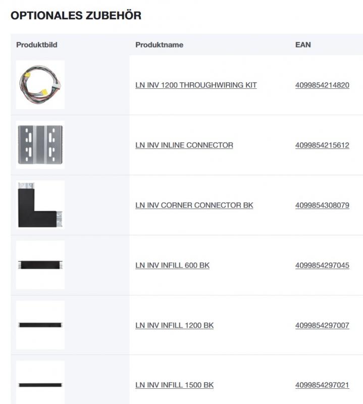 LEDVANCE Linear IndiviLED Direct/Indirect 1200 DALI LN INV DI 1200 P 54W 930 DAVR BK