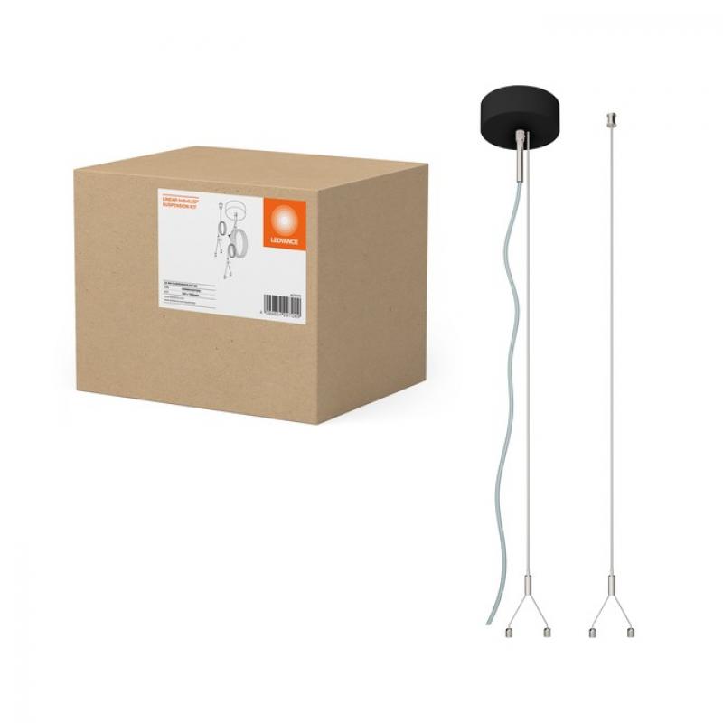LEDVANCE LINEAR INDIVILED SUSPENSION KIT LN INV SUSPENSION KIT BK