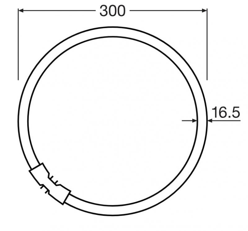 Ledvance  LED T5 FC 40/55 EXTERNAL 21.5W 840 2GX13