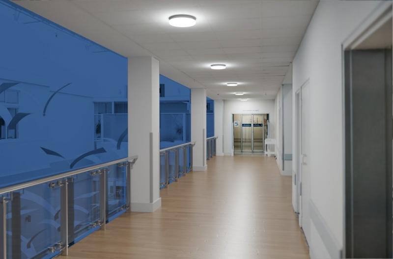 Ledvance LED Wand- und Deckenleuchte LISOEV 330 R 19W 830 840 SF FLAT