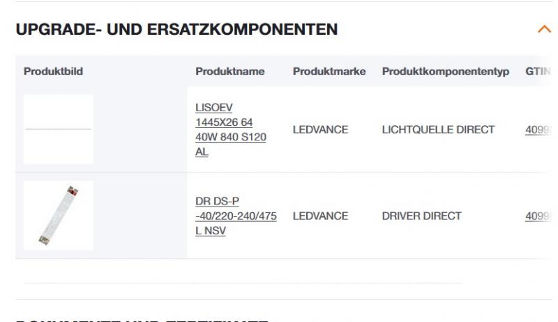 LEDVANCE DAMP PROOF HIGH EFFICIENCY EMERGENCY DP HE EL 1500 P 40W ML 840 IP65