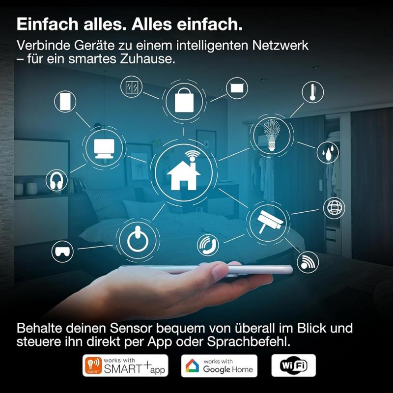 OSRAM Kohlenmonoxid Melder SMART+ WIFI