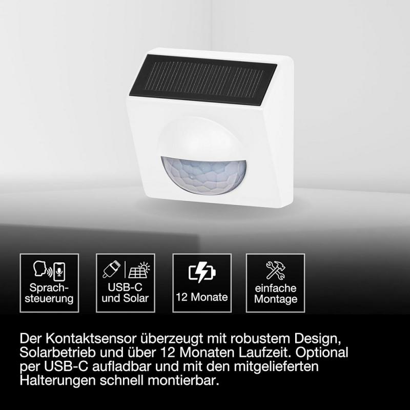  OSRAM SMART+ WIFI Outdoor-Bewegungsmelder Weiß IP65-Schutz - für Smart-Home-Anwendungen im Außenbereich