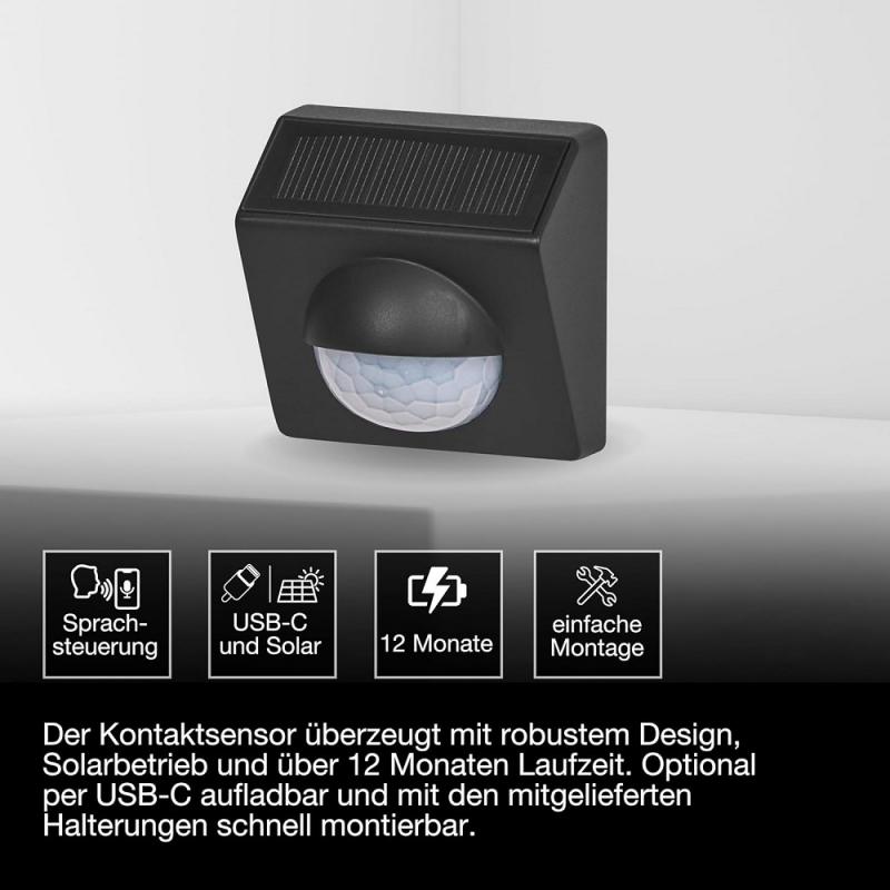  OSRAM SMART+ WIFI Outdoor-Bewegungsmelder Anthrazit IP65-Schutz - für Smart-Home-Anwendungen im Außenbereich