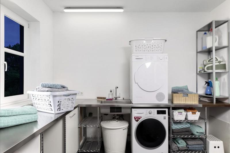 120cm OSRAM SubMARINE LED integrated 1200 Feuchtraumleuchte 36W IP65 Damp Proof 4000K neutralweißes Arbeitslicht