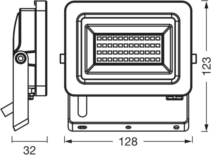 Osram LED Fluter 10W 4000K universalweißes Flutlicht IP65