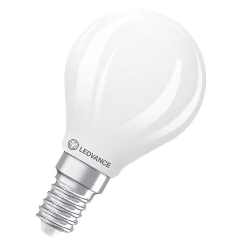 Ledvance E14 LED Tropfenlampe matt dimmbar 3,4W wie 40W 2700K warmweißes Licht