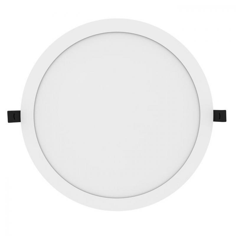 LEDVANCE DOWNLIGHT SLIM ALU DL SLIM ALU D280 V 25W ML 83040 WT -  Einbaudurchmesser 280mm , Einbautiefe 23mm