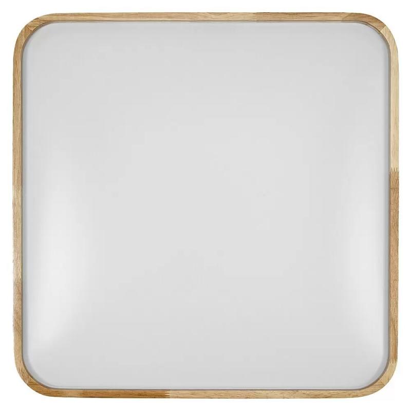 OSRAM Holz Decor Deckenleuchte Orbis Alicia 495X495MM 36W Click DIM - Dimmen in drei Stufen durch wiederholtes Schalten