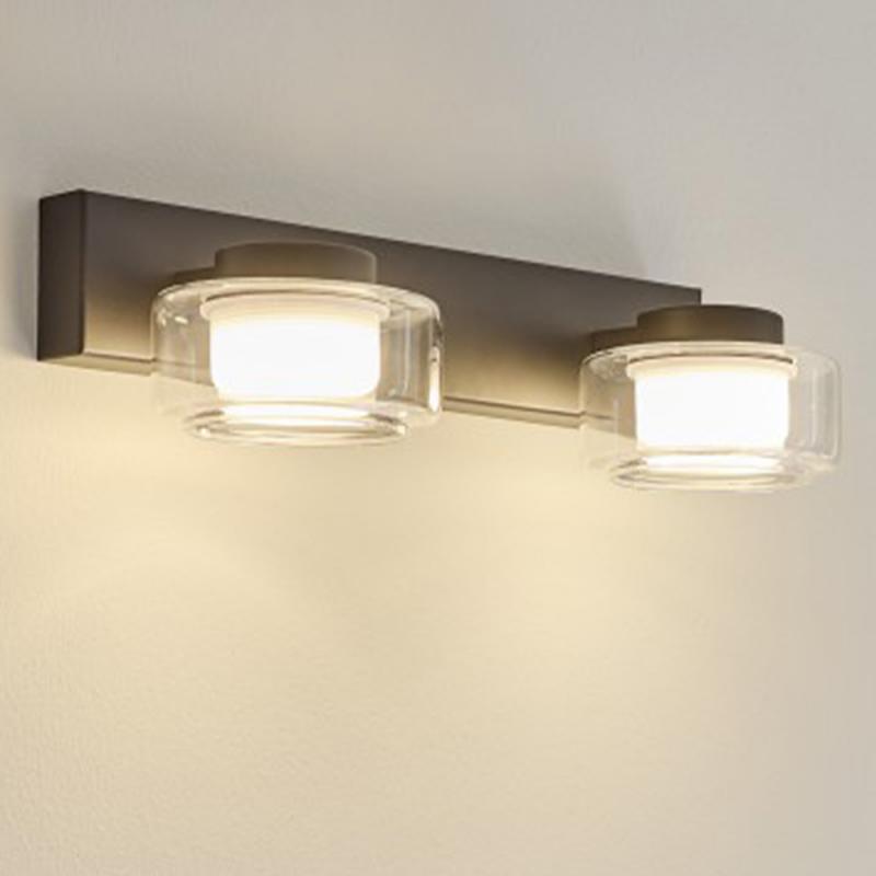 OSRAM Orbis Flame 5.5W Click CCT IP44 Wandlampe & Spiegelleuchte 2-flg auch fürs Badezimmer - mit umschaltbarer Farbtemperatur