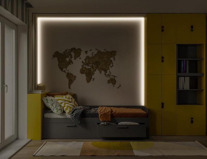 3M Osram Flex Audio LED-Streifen mit Fernbedienung IP20 RGB - integrierter Sound-Receiver, RGB-Farbsensor, einfache Montage