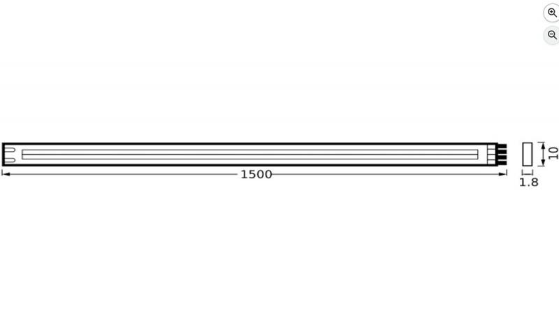 1,5M Osram Flex COB LED-Streifen tunable white mit Fernbedienung IP20