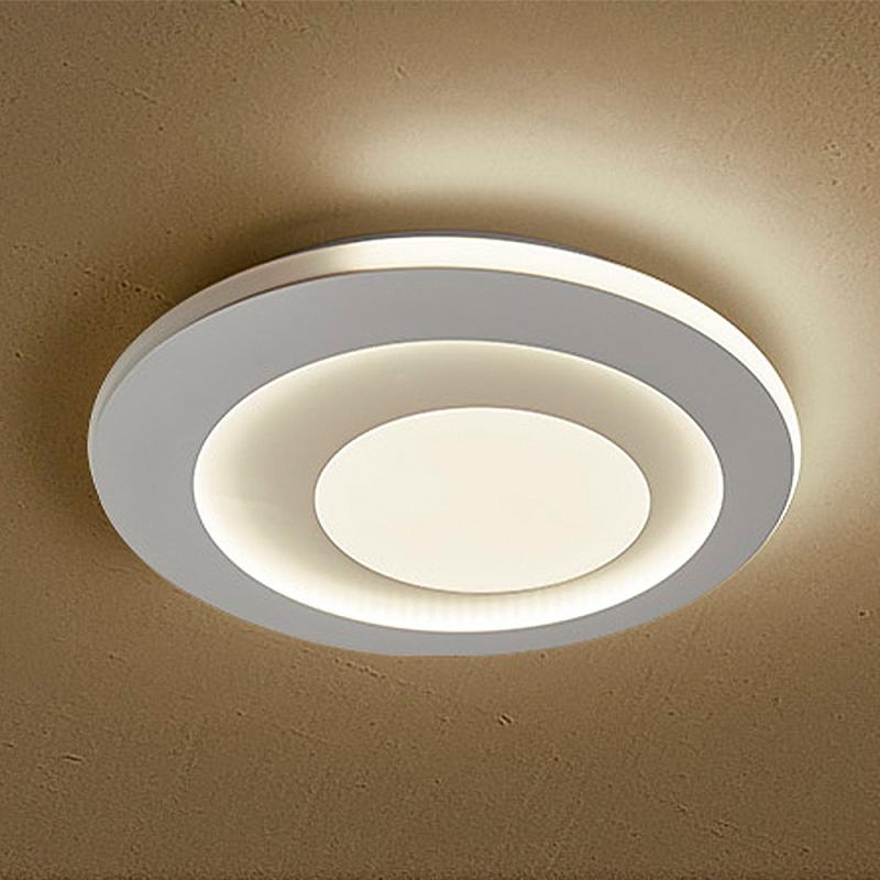 Osram LED-Deckenleuchte Orbis Spiral Round 400mm 27W weiß Warmweißes Licht