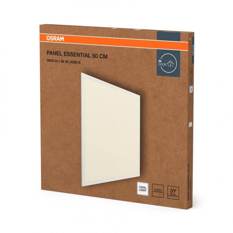 OSRAM LED Panel Essential 600x600mm 4000K neutralweißes Licht 36W
