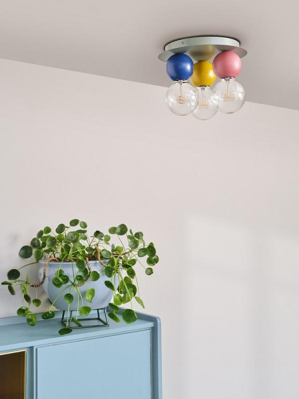 OSRAM Deckenleuchte Decor Bubble in Multicolor aus Metall mit E27 Fassungen