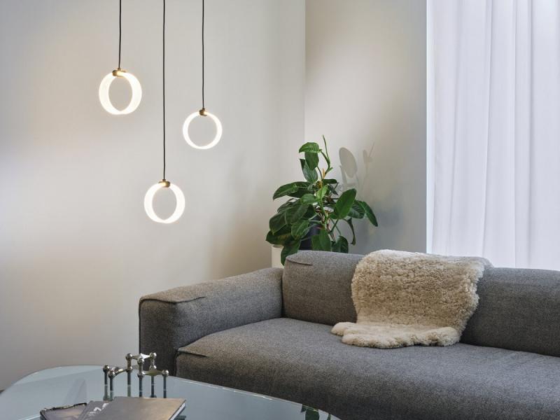 OSRAM Pendelleuchte Decor Circle 3-flammig in Schwarz 20W - CLICKCCT - Sehr vielseitig durch eine wählbare Lichtfarbe