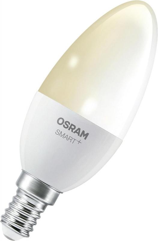 OSRAM SMART+ LED Kerzenlampe E14 Zigbee DIMM 4,9W wie 40W 2700K warmweißes Licht