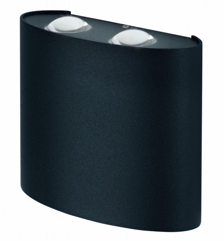 Osram LED Wandleuchte Endura Style UpDown DECO II in dunkelgrau IP44