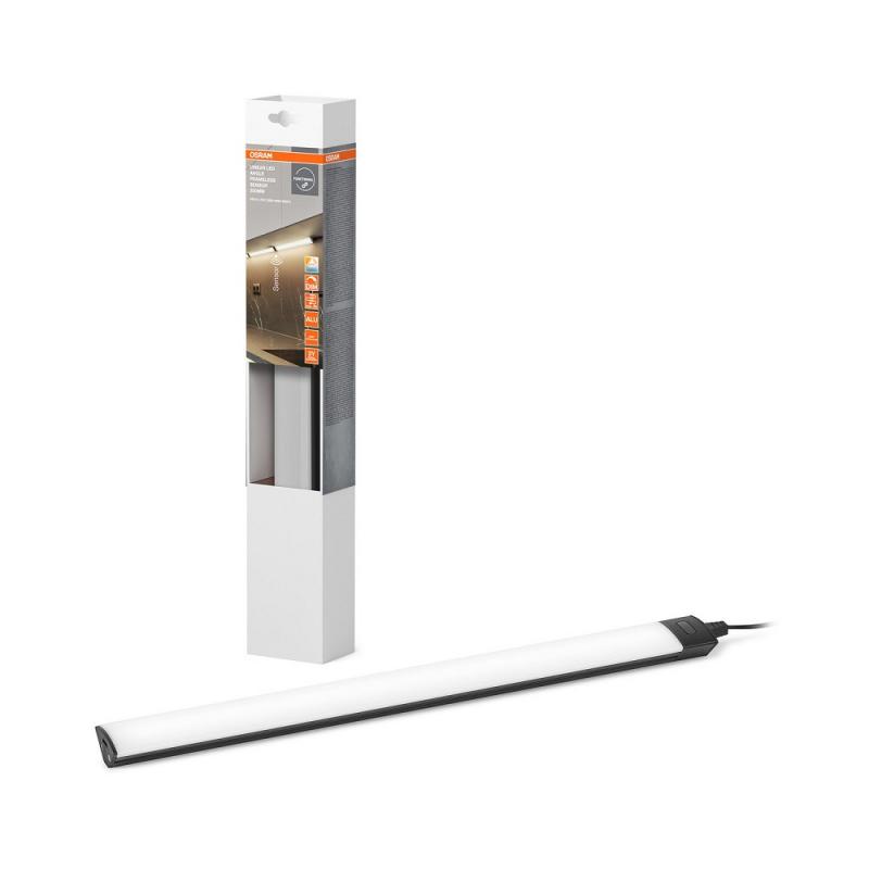35cm OSRAM LED Lichtleiste Linear Angle Frameless Sensor Black - mit umschaltbarer Farbtemperatur