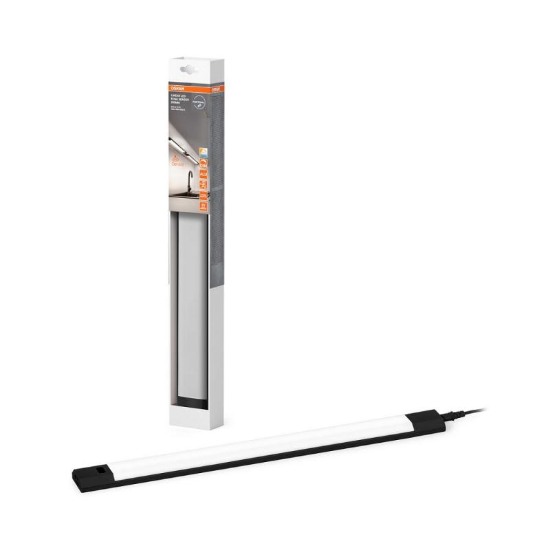 50cm OSRAM LED Lichtleiste Linear Edge Sensor CCT dimmbar schwarz - mit umschaltbarer Farbtemperatur