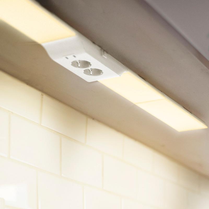 OSRAM LED Unterbauleuchte UNDERCABINET SOCKET FRAMELESS dimmbar weiß