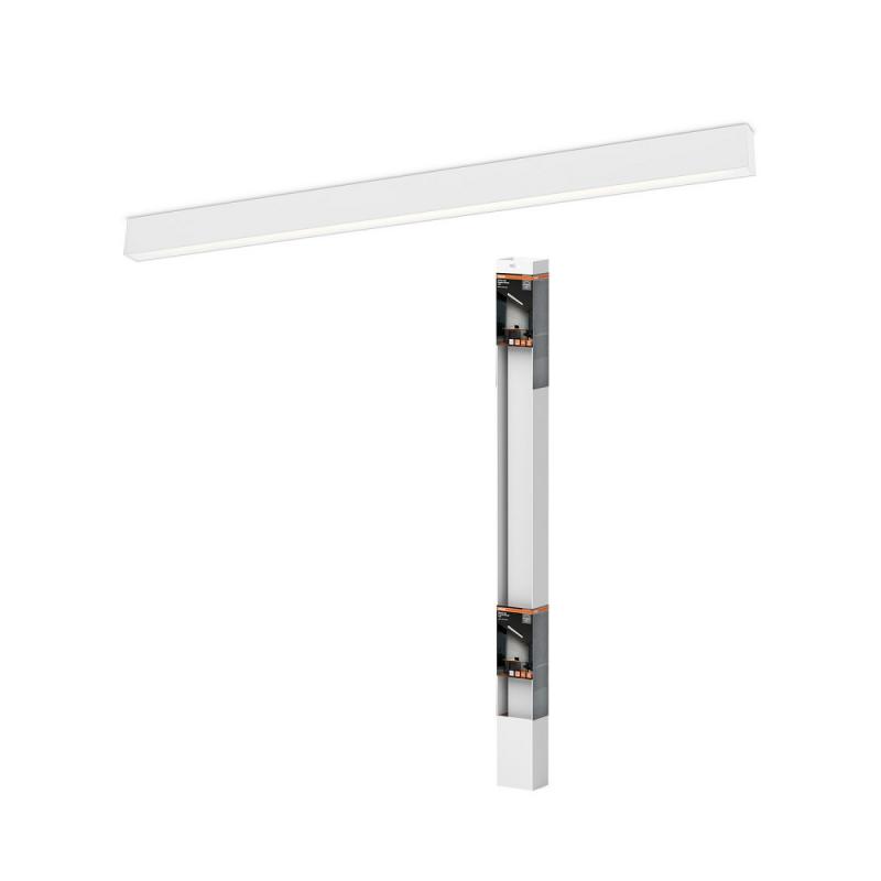 112cm OSRAM OFFICE Line Cuboid Dimmbare Büroleuchte Deckenleuchte 30W 4000K in Weiß