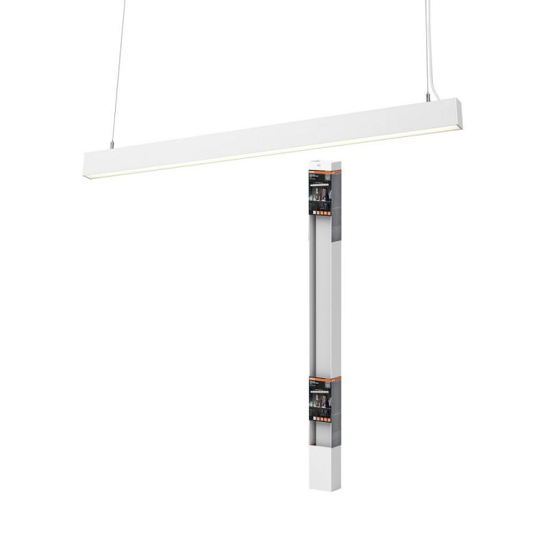 112cm OSRAM OFFICE Line Cuboid Dimmbare Büroleuchte Pendelleuchte 42W 4000K in weiß