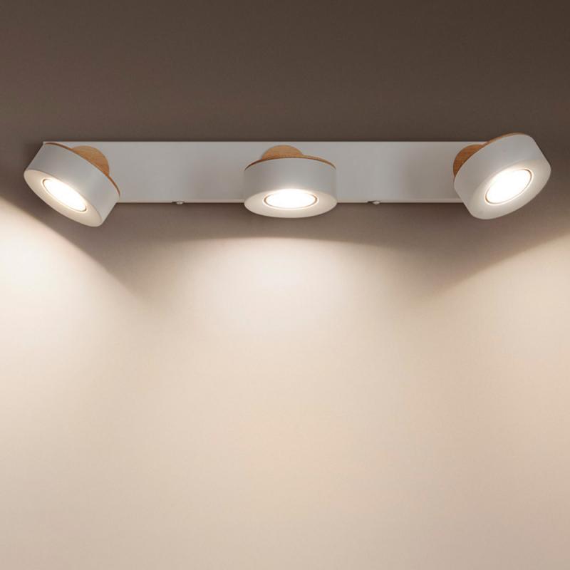 OSRAM LED Decor Spot Pluto 3er Wand- und Decken Strahler Weiß dreh- und schwenkbar