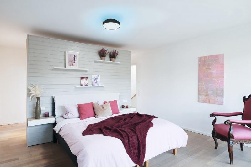 Osram Deckenleuchte SMART+ Wifi Orbis Backlight Schwarz 350mm Tunable White & RGBW