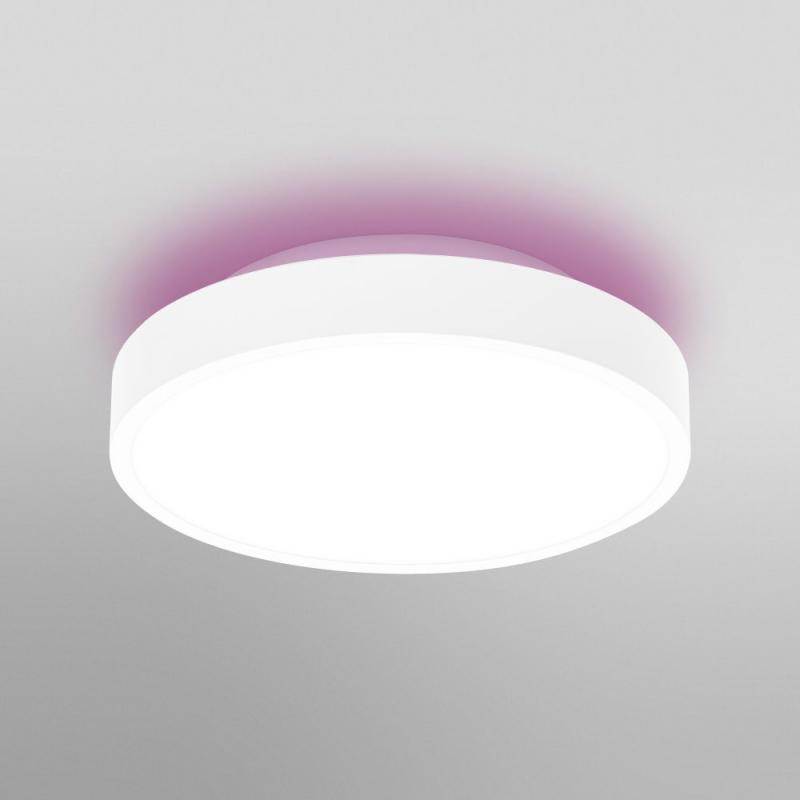 Osram Deckenleuchte SMART+ Wifi Orbis Backlight in Weiß 350mm Tunable White & RGBW