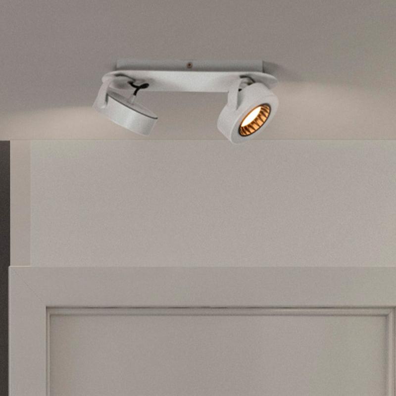 OSRAM LED Decor Spot Venus 2er Wand- und Decken Strahler Weiß schwenkbar