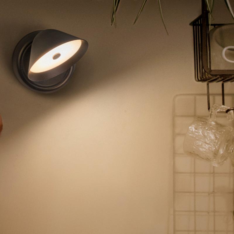 Osram Nightlux LED-Leuchte mit USB-Akku und Magnetplatte, als Nachtlicht oder Orientierungsleuchte  - dimmbar per Touch