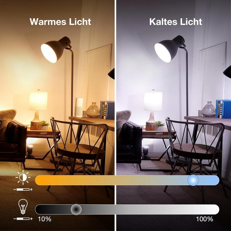 4er Set OSRAM G9 SMART+ Matter LED PIN dimmbar 3,5W wie 30W 2700-6500K Tunable White - steuerbar per App & Sprache, kompatibel mit Alexa, Google, Apple, WiFi