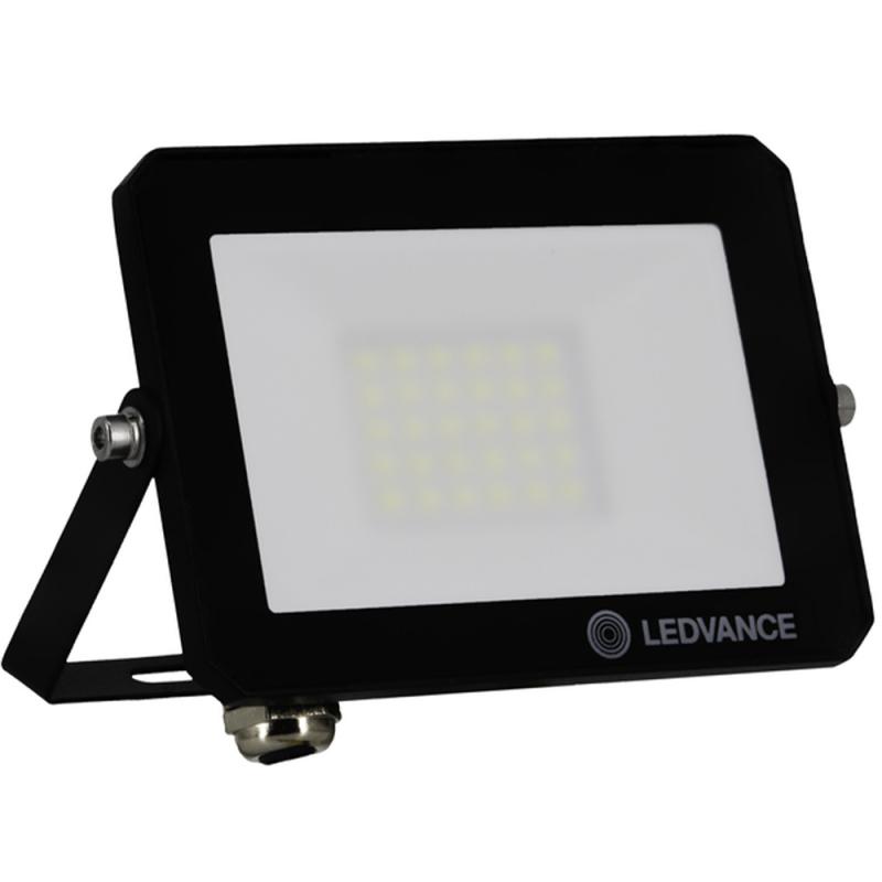 LEDVANCE Kompakter LED Fluter FLOODLIGHT EFFECT 4000K universalweißes Licht 20W IP65 in Schwarz