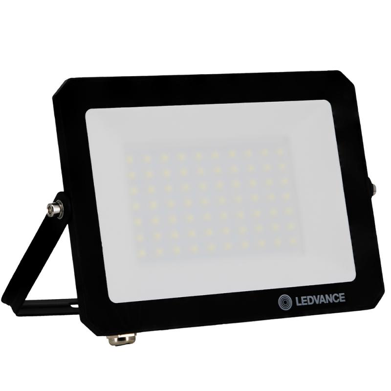 LEDVANCE Kompakter LED Fluter FLOODLIGHT EFFECT 3000K warmweißes Licht 50W IP65 in Schwarz