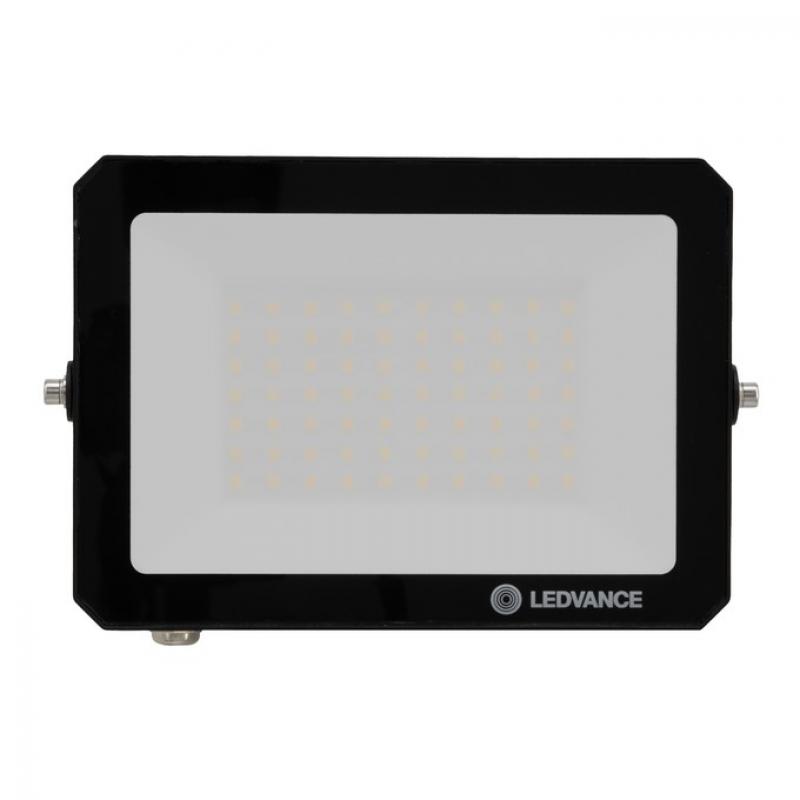 LEDVANCE Kompakter LED Fluter FLOODLIGHT EFFECT 3000K warmweißes Licht 50W IP65 in Schwarz
