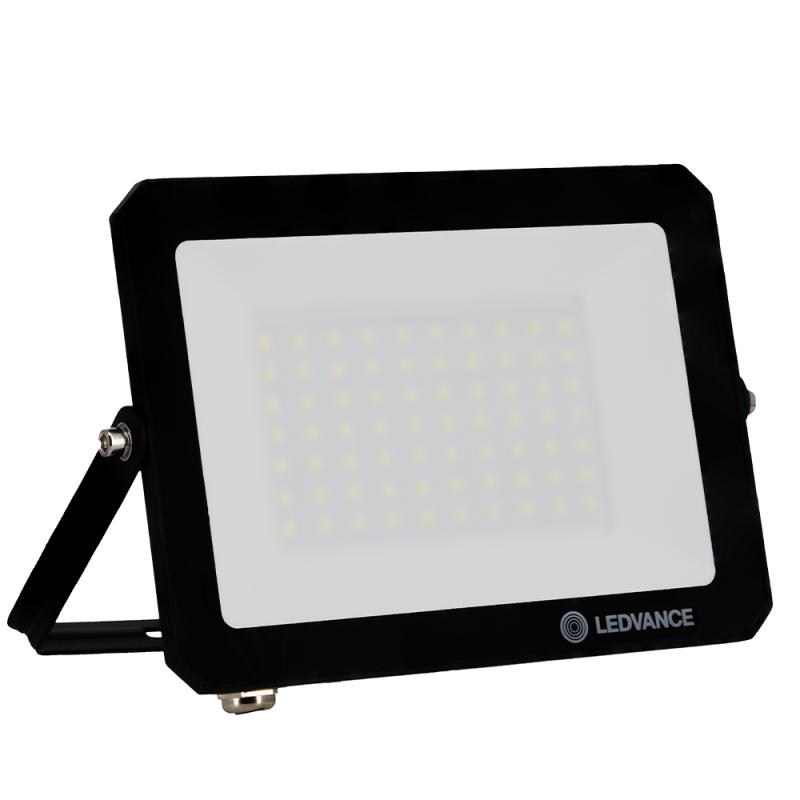 LEDVANCE LED Fluter FLOODLIGHT EFFECT 4000K neutralweißes Licht 50W  IP65 in Schwarz