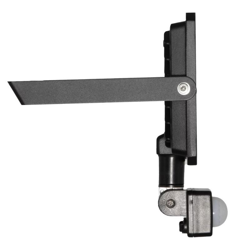 Osram LED Außen-Strahler LUX schwarz 4000K universalweißes Licht 30W IP65 mit Sensor - Fassaden- und Garagenstrahler