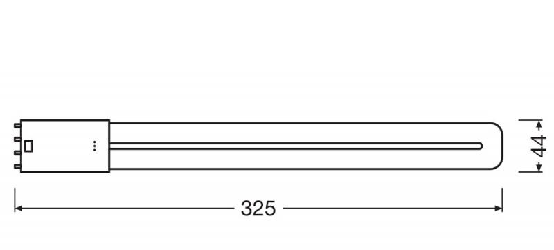Osram DULUX L LED HF 2G11 4Pin 12W wie 24W 6500K LED Stablampe mit kaltweißes Licht