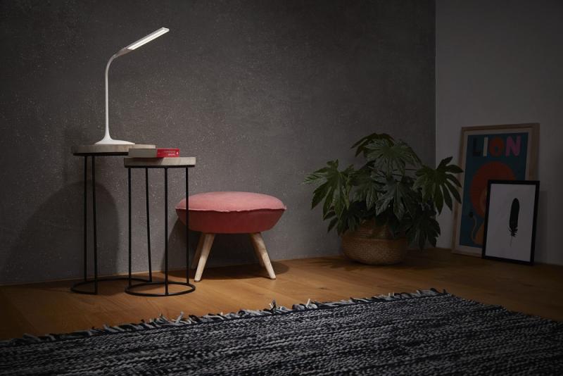 OSRAM  PANAN Disc mobile LED-Tischleuchte Akku und USB-Ladekabel weiß