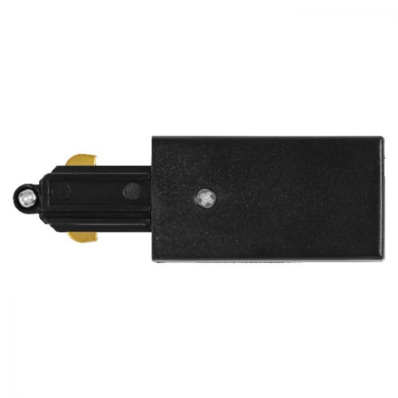 OSRAM TRACKLIGHT Supply Connector Black – Einspeiser für Stromschiene, Schwarz