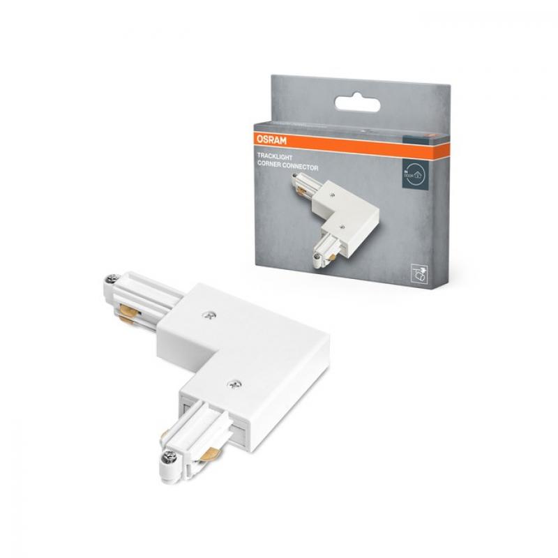 OSRAM TRACKLIGHT Corner Connector White – Eckverbinder für TRACKLIGHT-Stromschienen