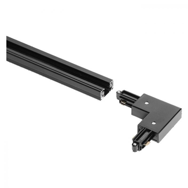 OSRAM TRACKLIGHT Corner Connector Black – Eckverbinder für TRACKLIGHT-Stromschienen