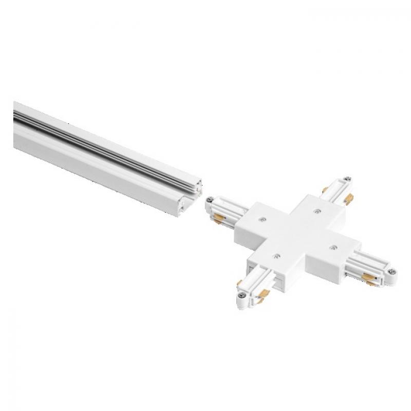 OSRAM TRACKLIGHT Cross Connector White – Kreuzverbinder für TRACKLIGHT-Stromschienen